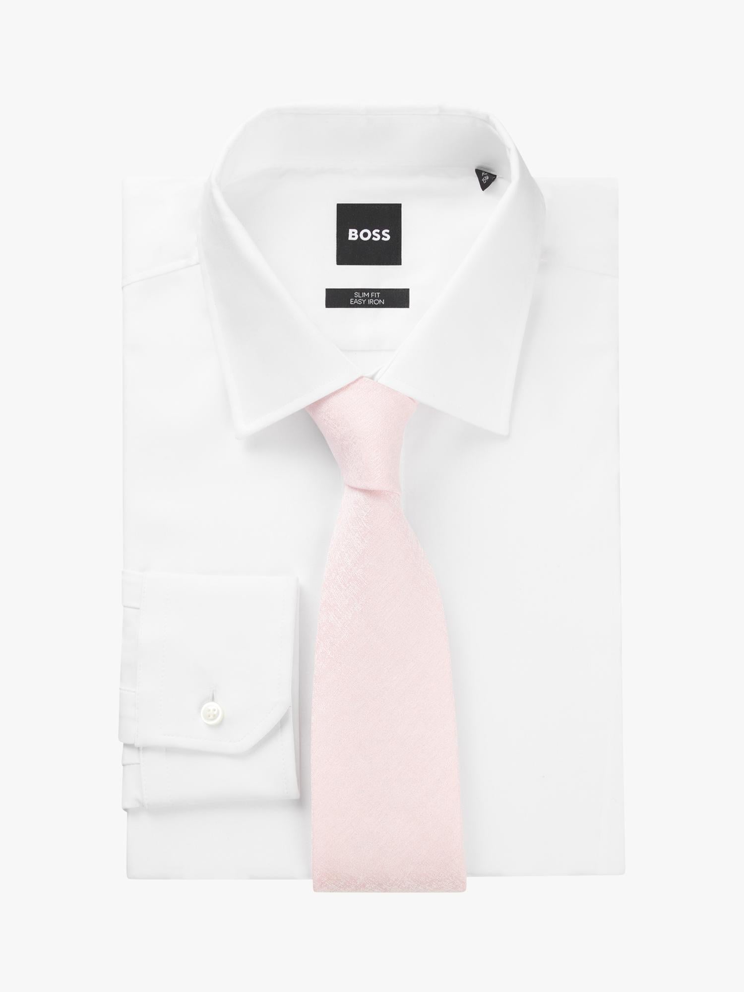 HUGO BOSS tie light pink, imported from the UK
