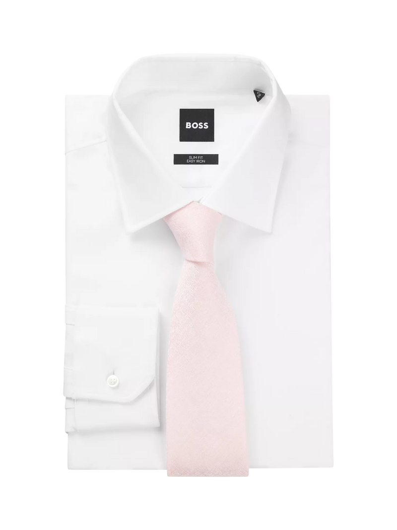 HUGO BOSS tie light pink, imported from the UK