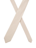 HUGO BOSS plain beige tie, UK version