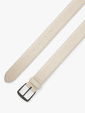 HUGO BOSS suede belt Open White - British product