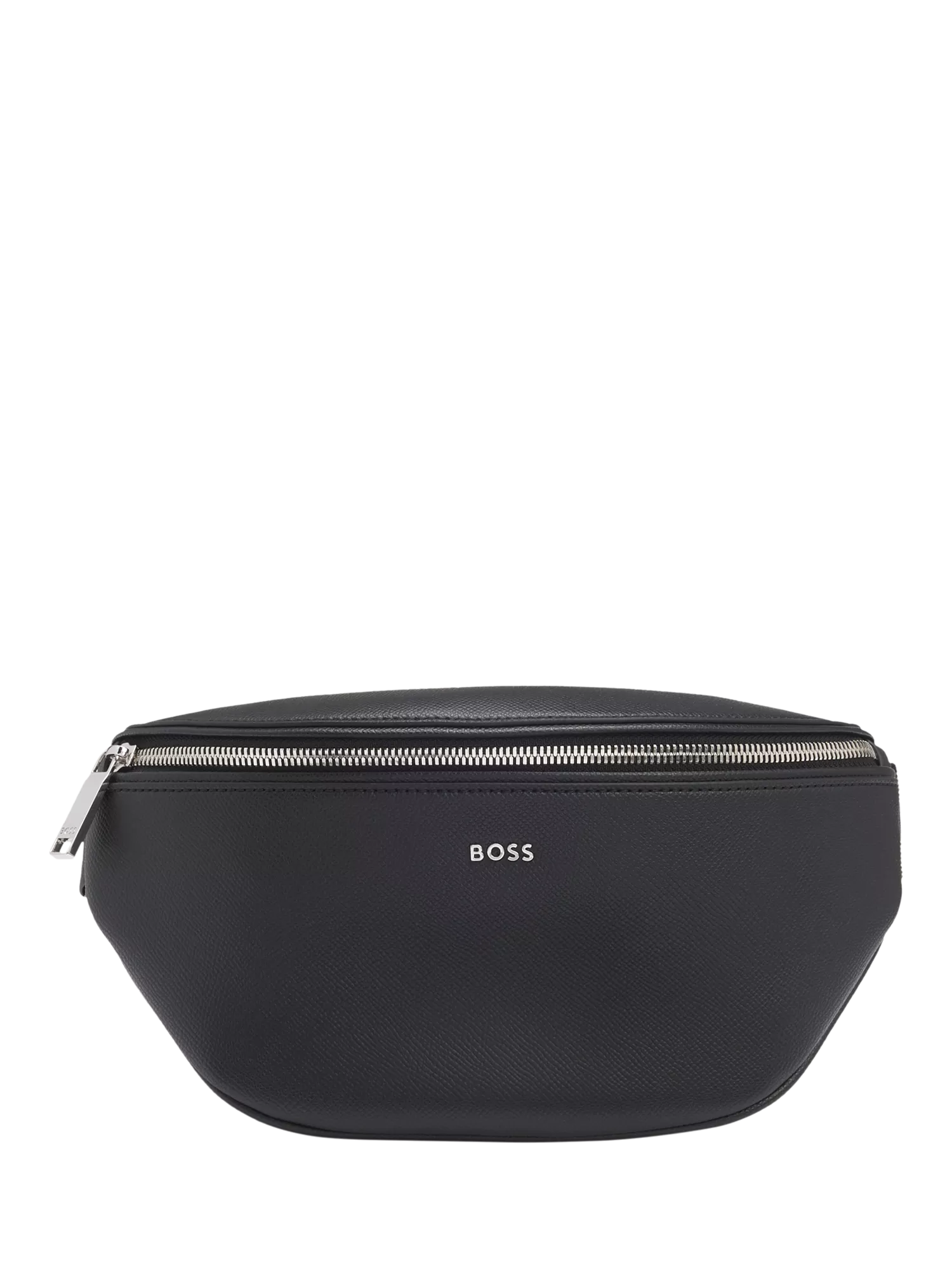 BOSS leather bum bag black (British brand)