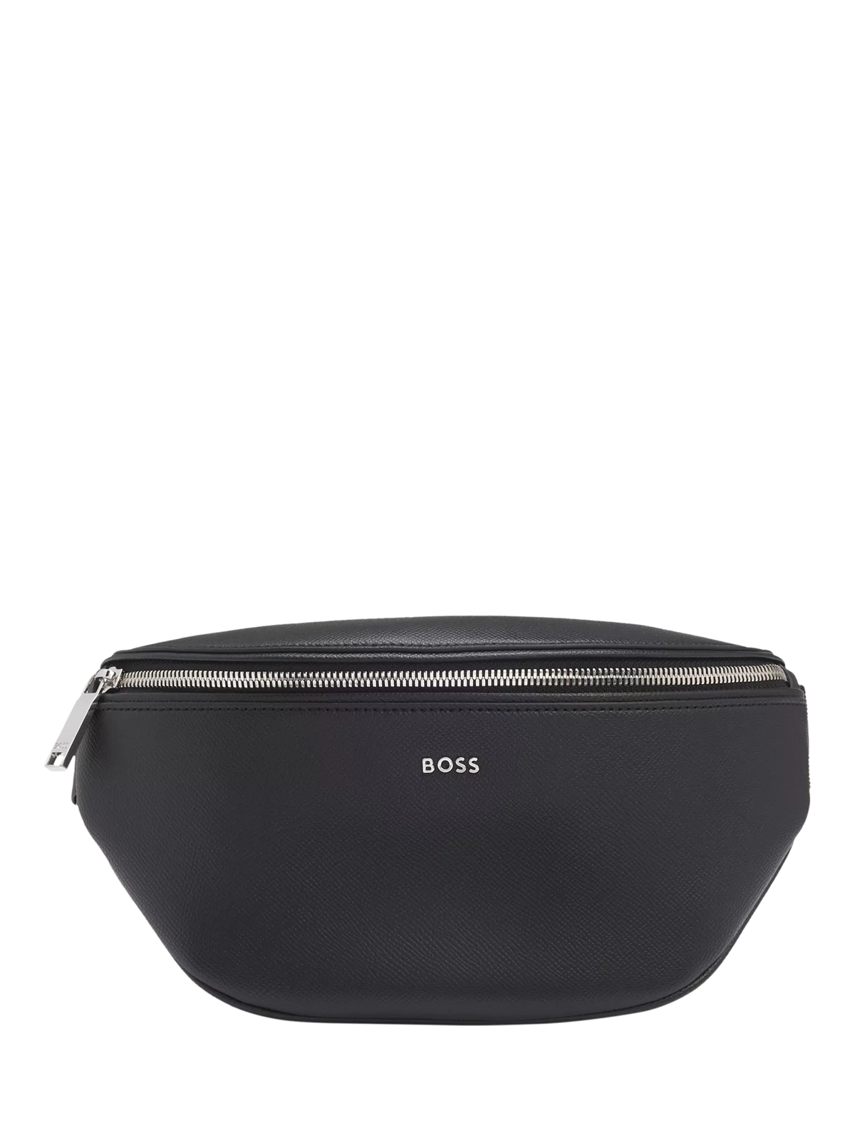 BOSS leather bum bag black (British brand)