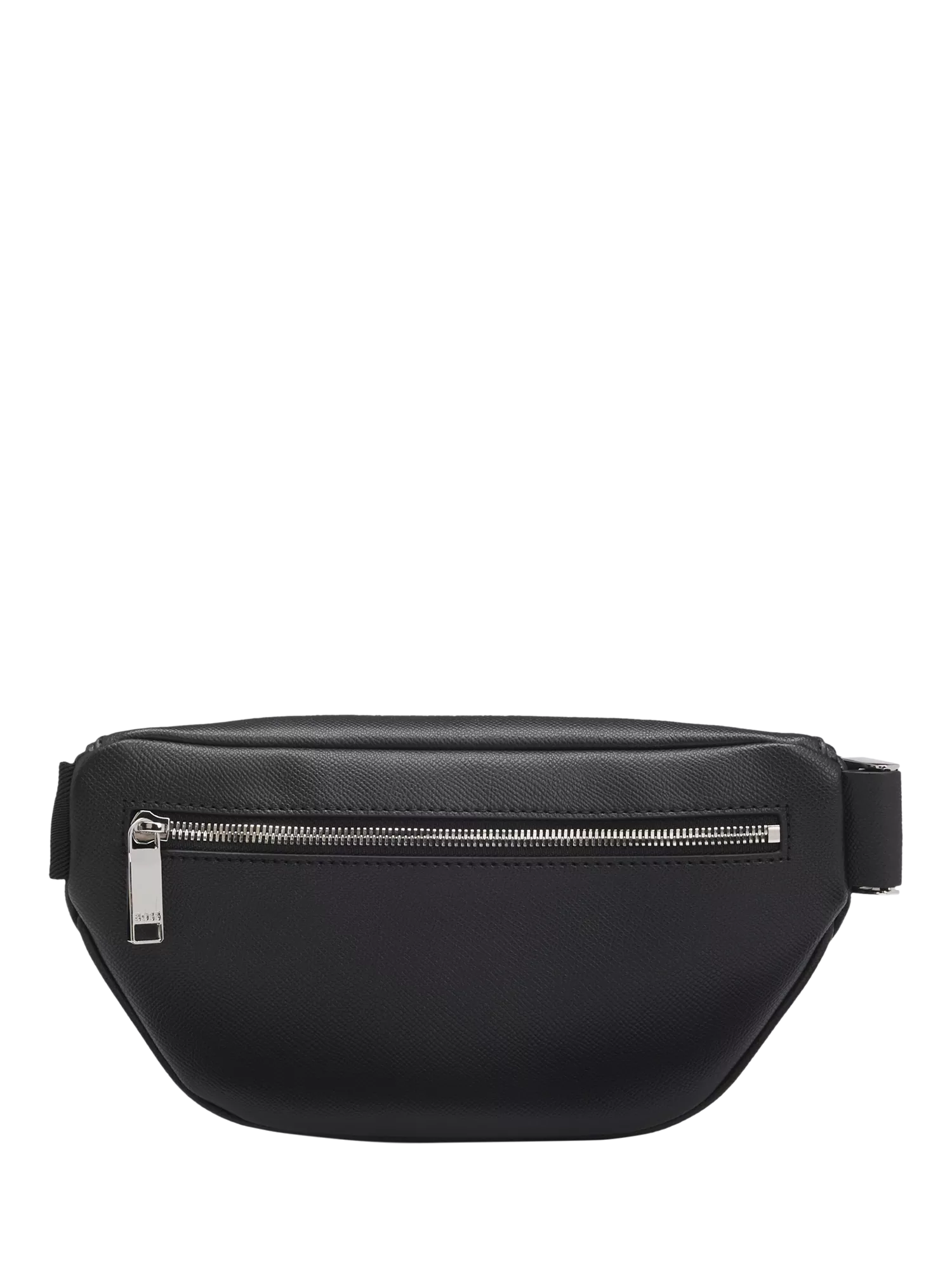 BOSS leather bum bag black (British brand)