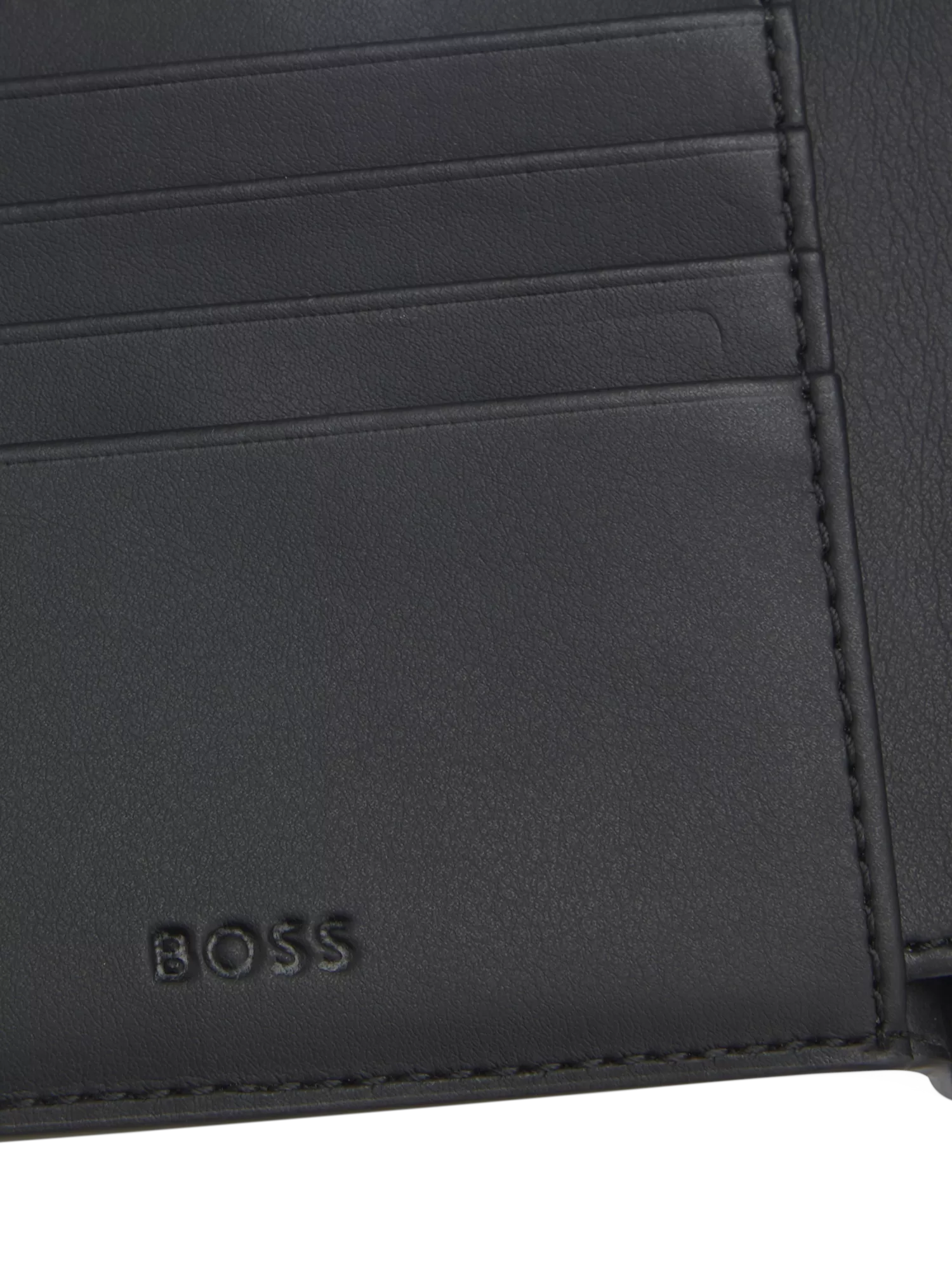 HUGO BOSS 8CC slot wallet black (British brand)