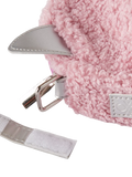 Benetton kids circular teddy bag pink (British brand)