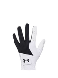 Under Armour colour block sports gloves black white - British product