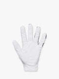 Under Armour colour block sports gloves black white - British product