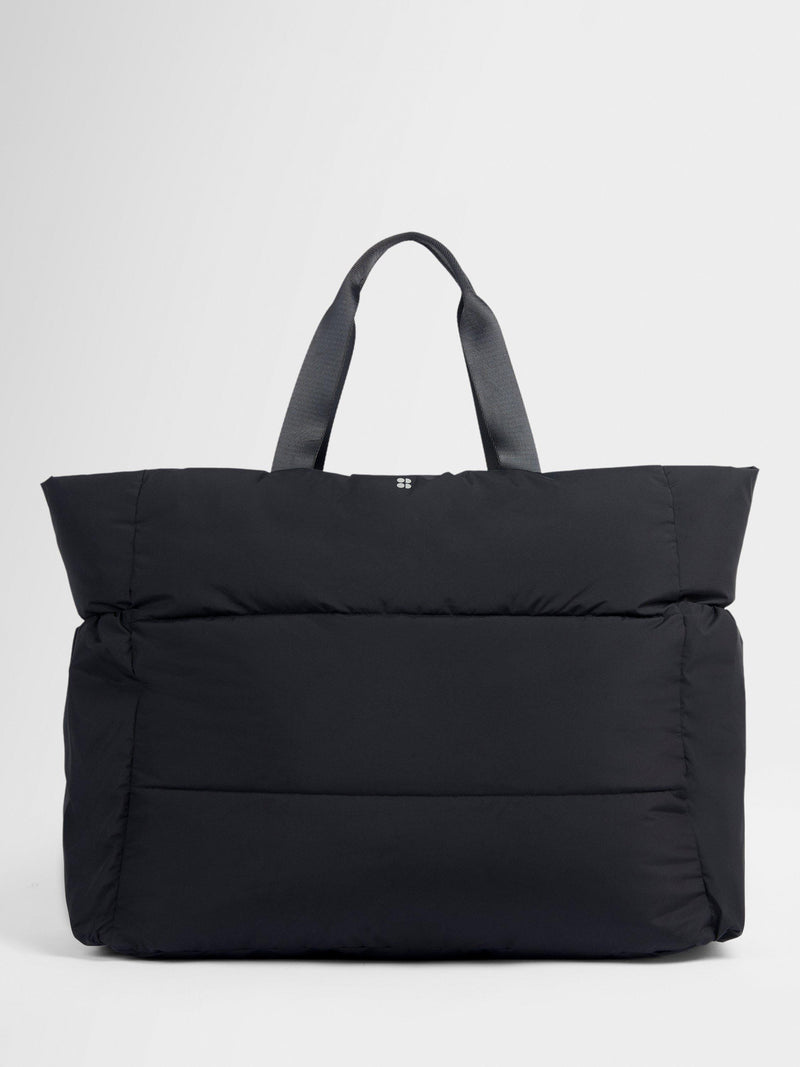 Sweaty Betty Nimbus water resistant grab bag black 47L (British brand)