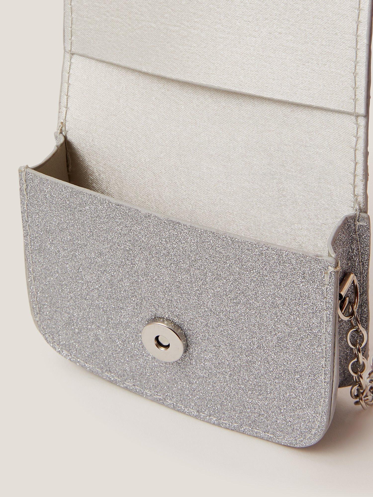 Monsoon kids mini cross body bag with sequin confetti, imported from the UK