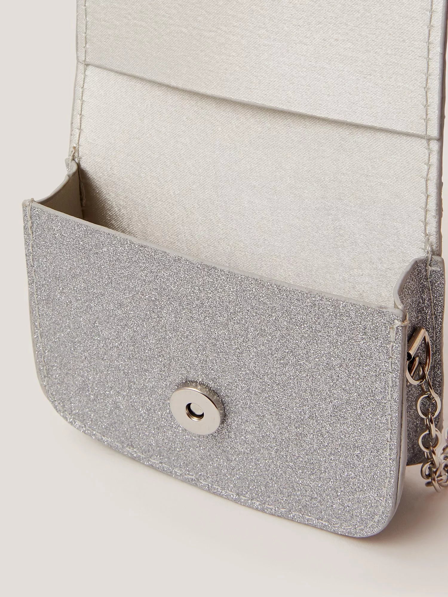 Monsoon kids mini cross body bag with sequin confetti, imported from the UK