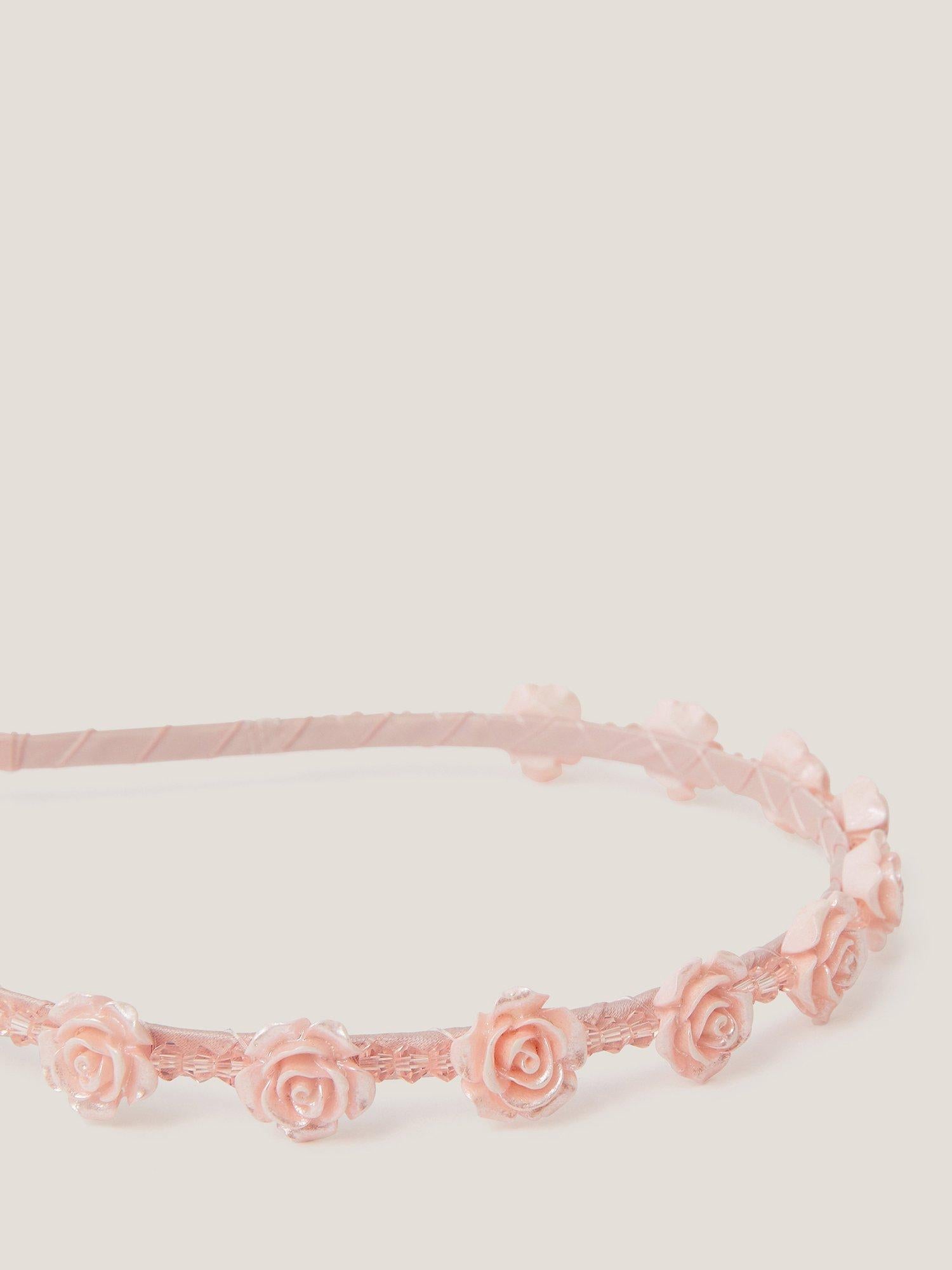 Monsoon kids rose beaded headband (British brand)