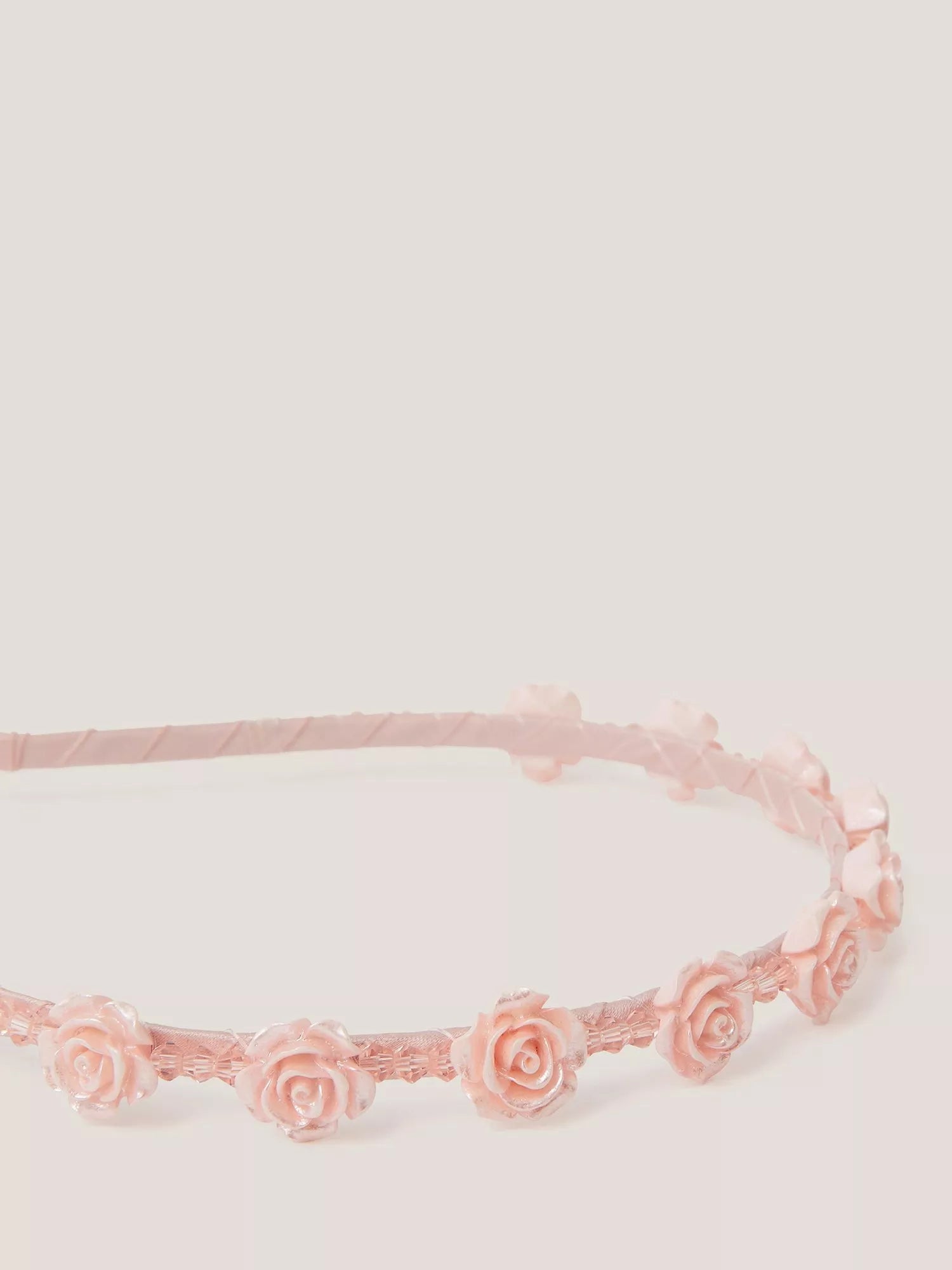 Monsoon kids rose beaded headband (British brand)