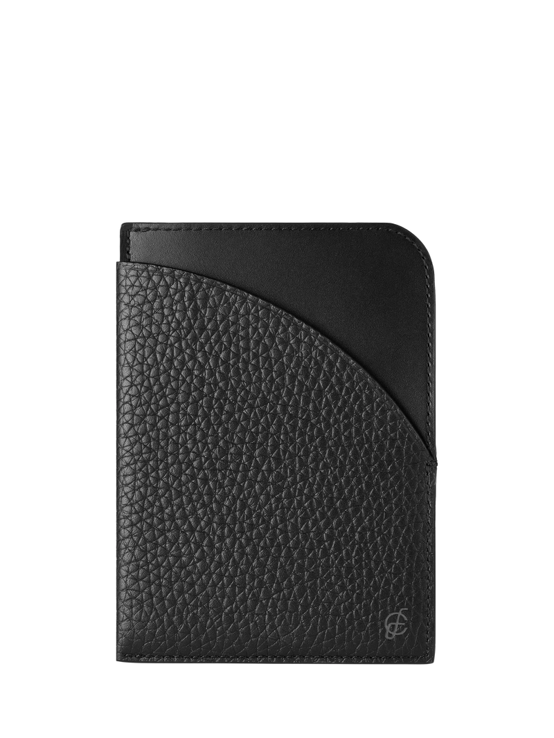 Carl Friedrik Clifton full grain leather passport sleeve - British product