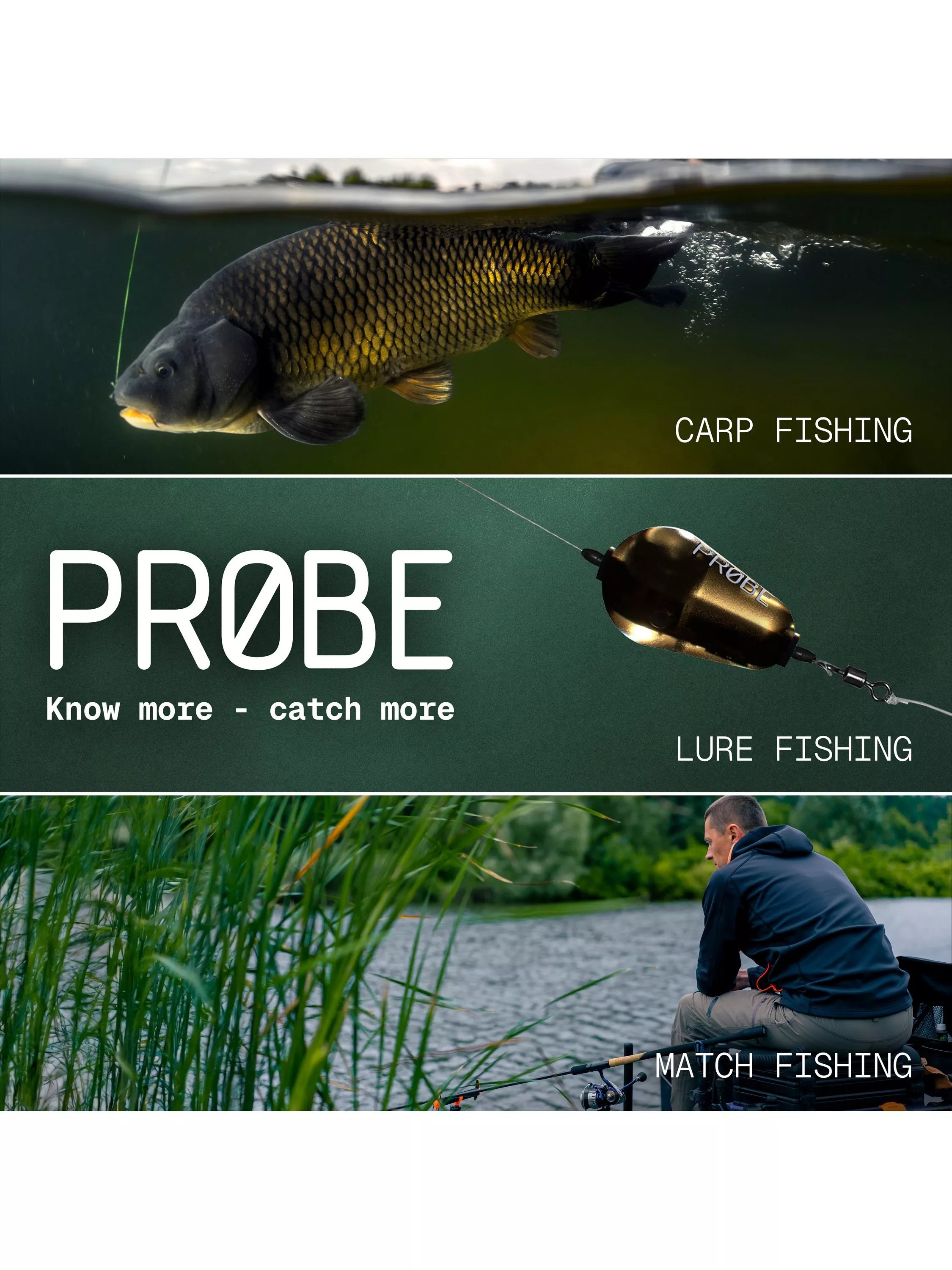 PROBE smart fishing sensor (British brand)
