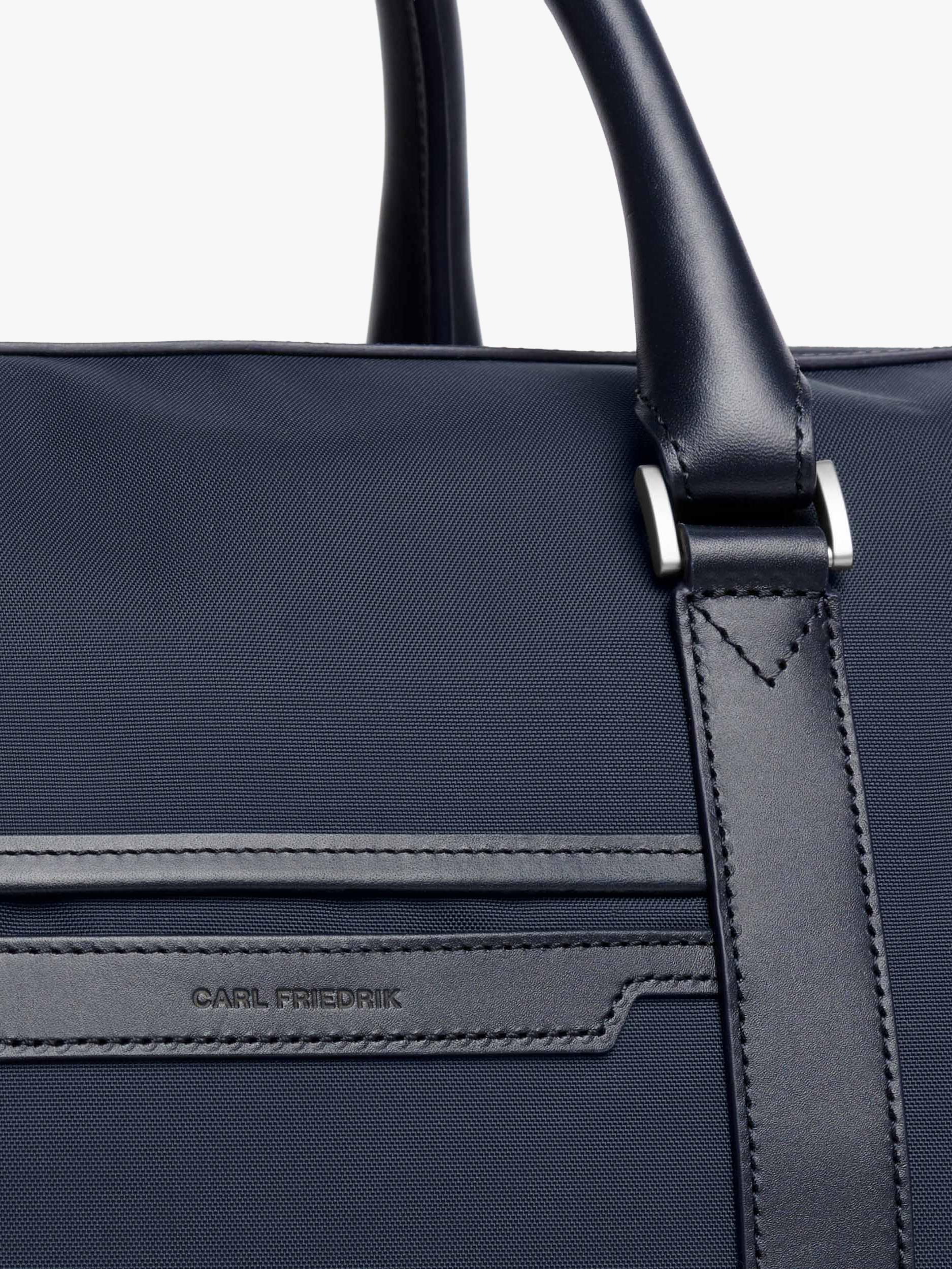 Carl Friedrik large twin handle weekender bag, imported from the UK