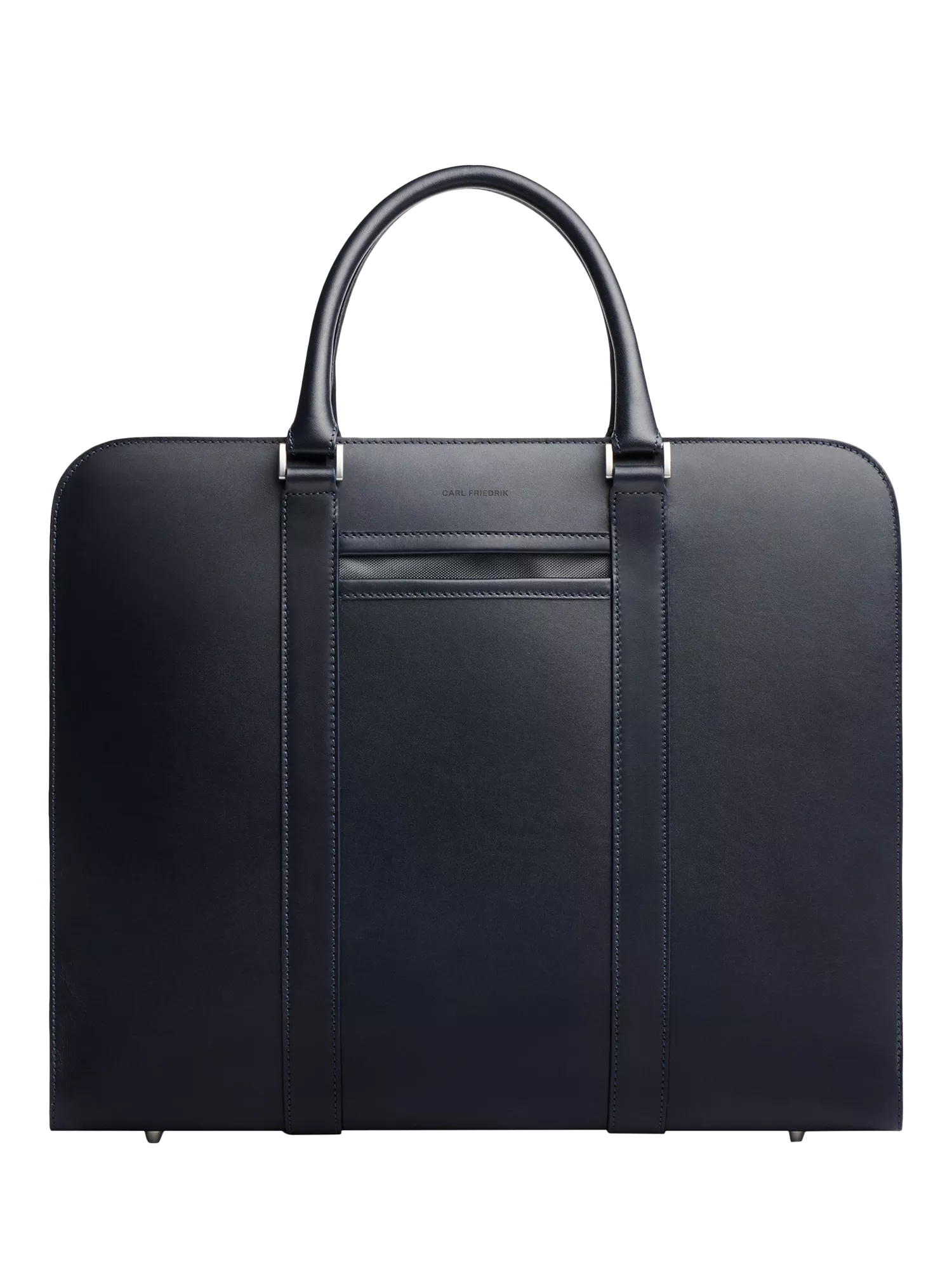 Carl Friedrik Palissy Leather Overnight Bag, Chocolate, 27L
