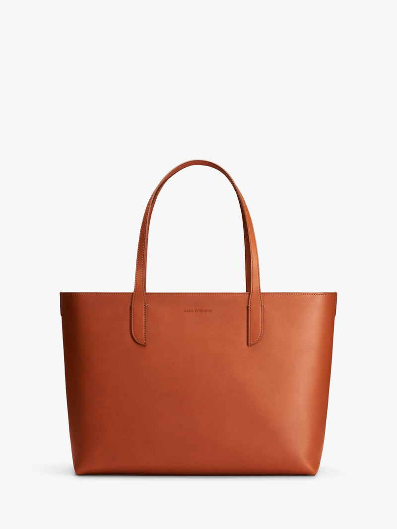 Carl Friedrik Ashby vachetta leather tote bag (British brand)