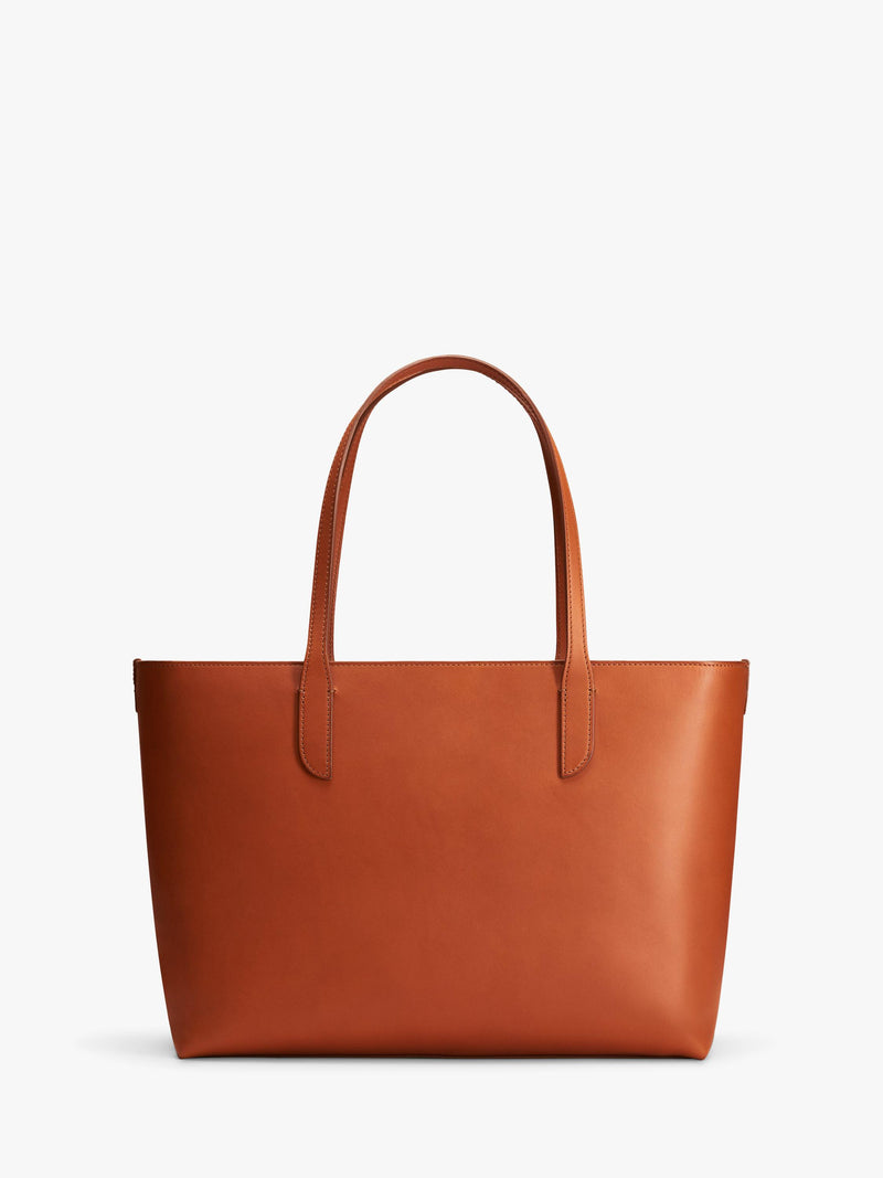 Carl Friedrik Ashby vachetta leather tote bag (British brand)