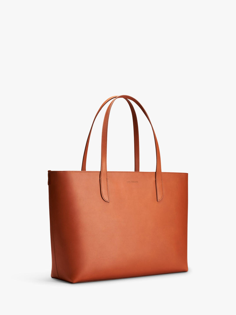 Carl Friedrik Ashby vachetta leather tote bag (British brand)