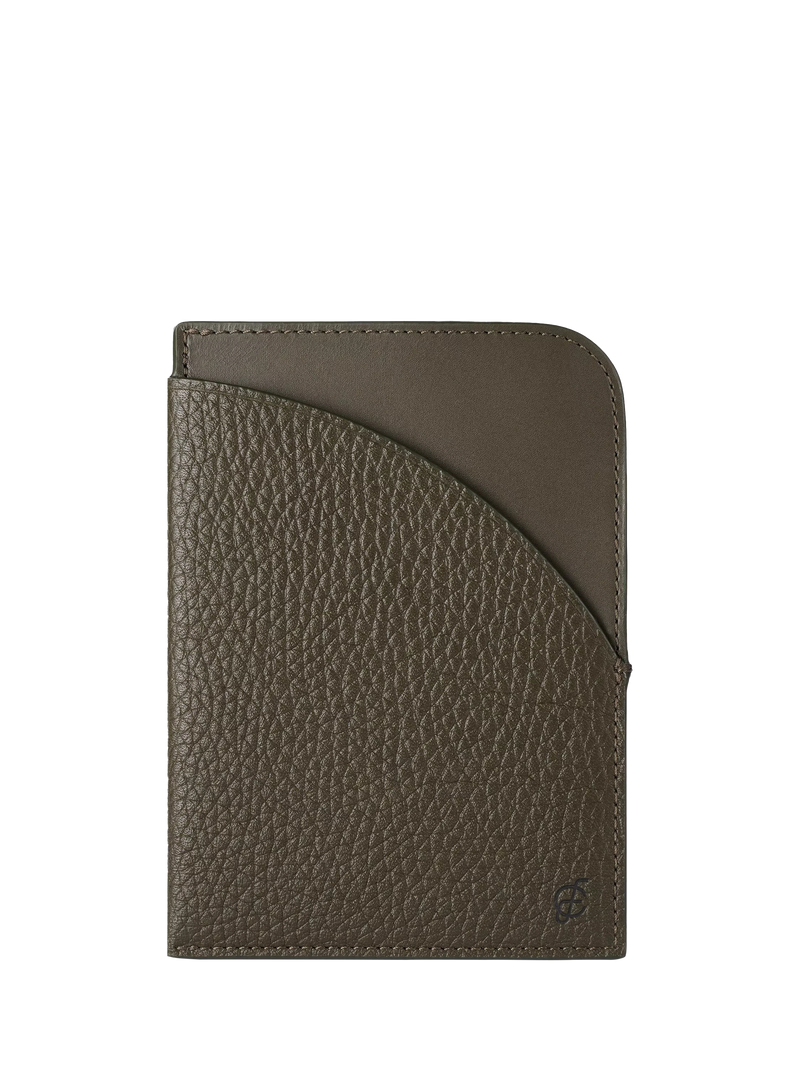 Carl Friedrik Clifton Full Grain Leather Passport Sleeve