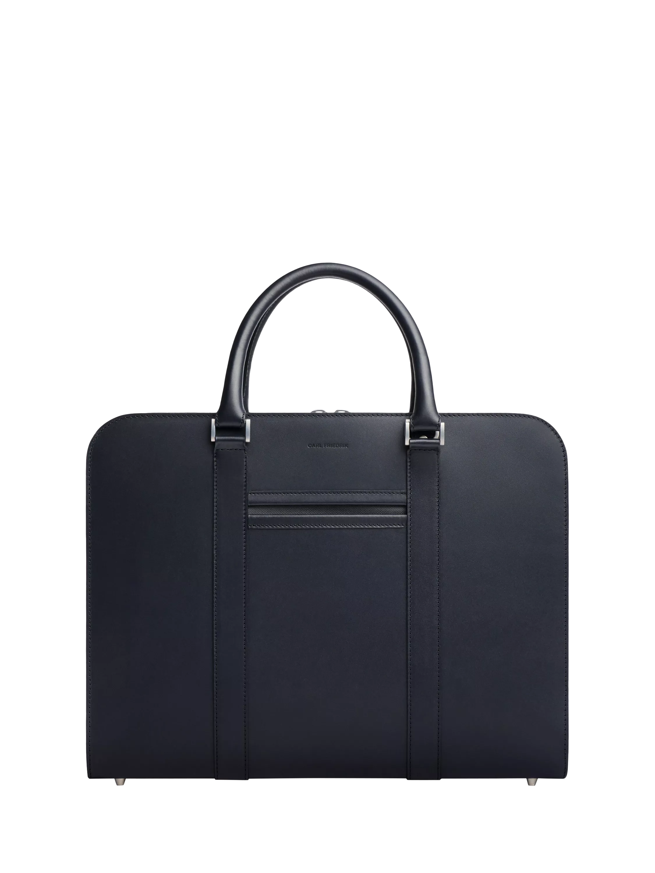 Carl Friedrik Palissy 15" Laptop Leather Briefcase, 10L, Navy