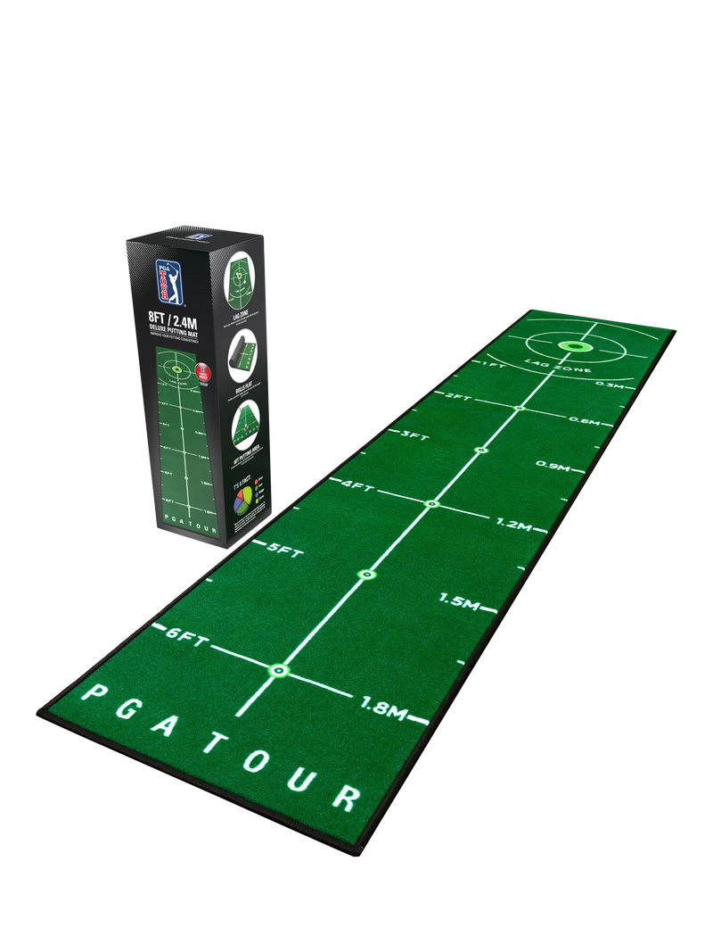 PGA Tour Deluxe putting mat 8ft, imported from the UK