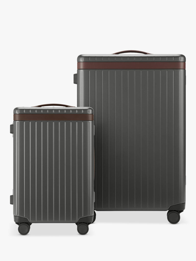 Carl Friedrik hard-sided luggage set with TSA lock, UK version
