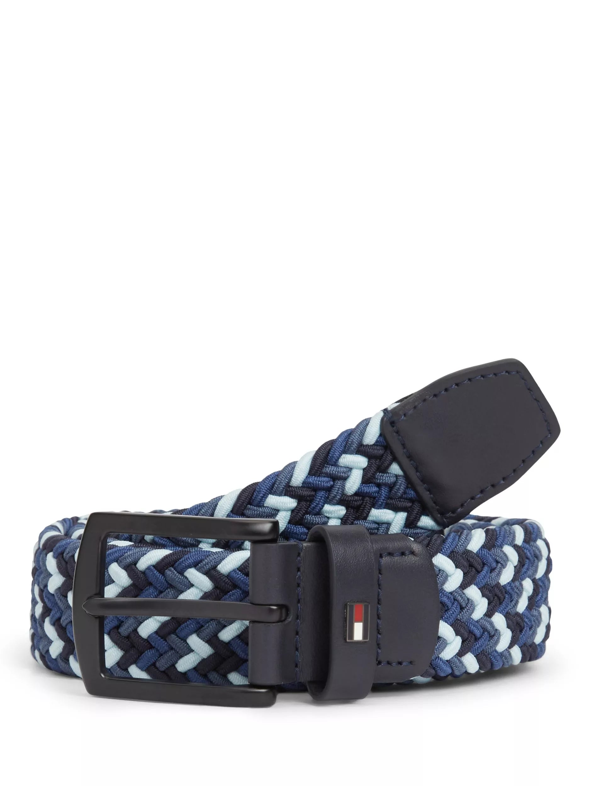 Tommy Hilfiger Denton braided elastic belt - British product