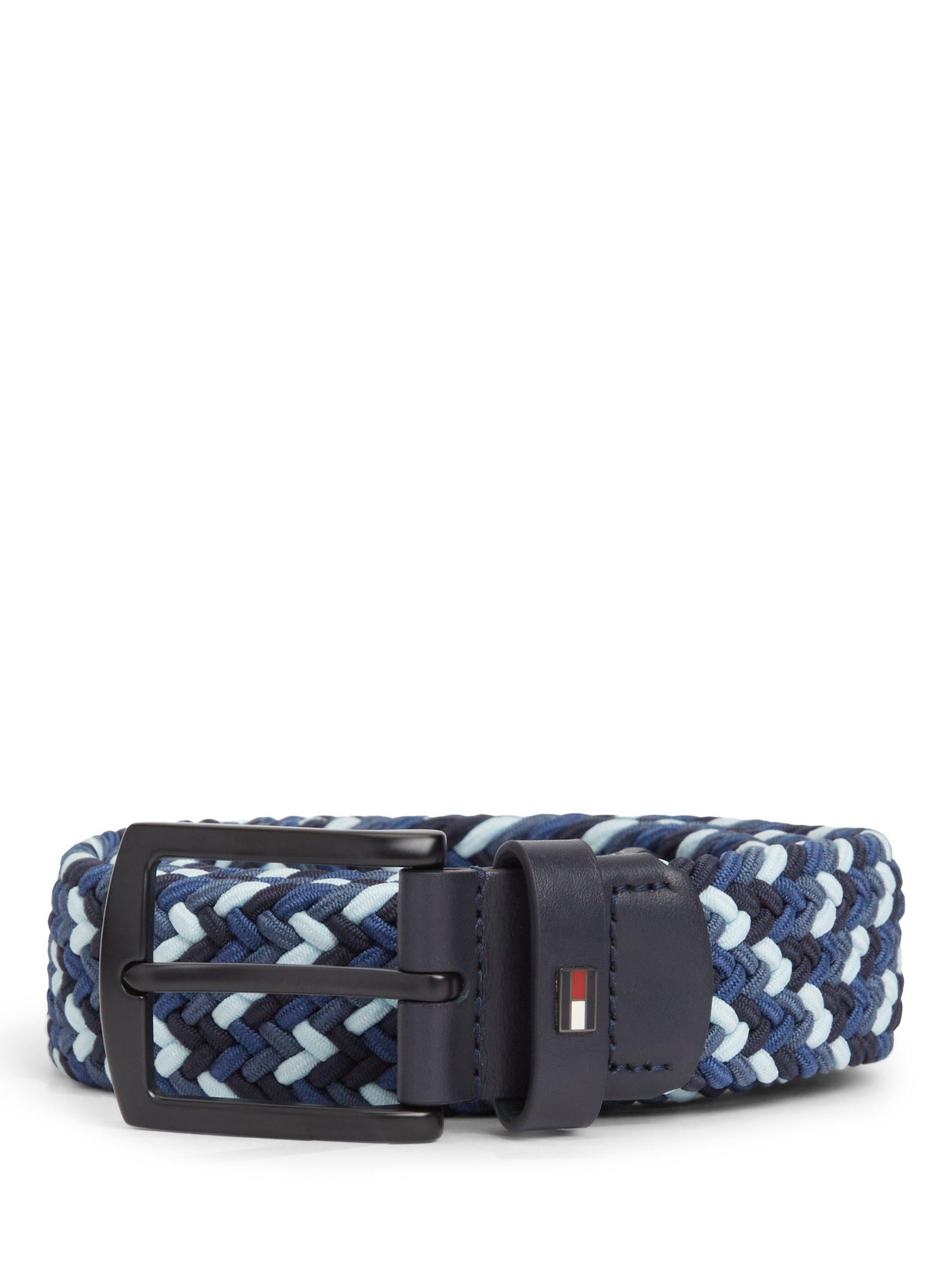 Tommy Hilfiger Denton braided elastic belt - British product