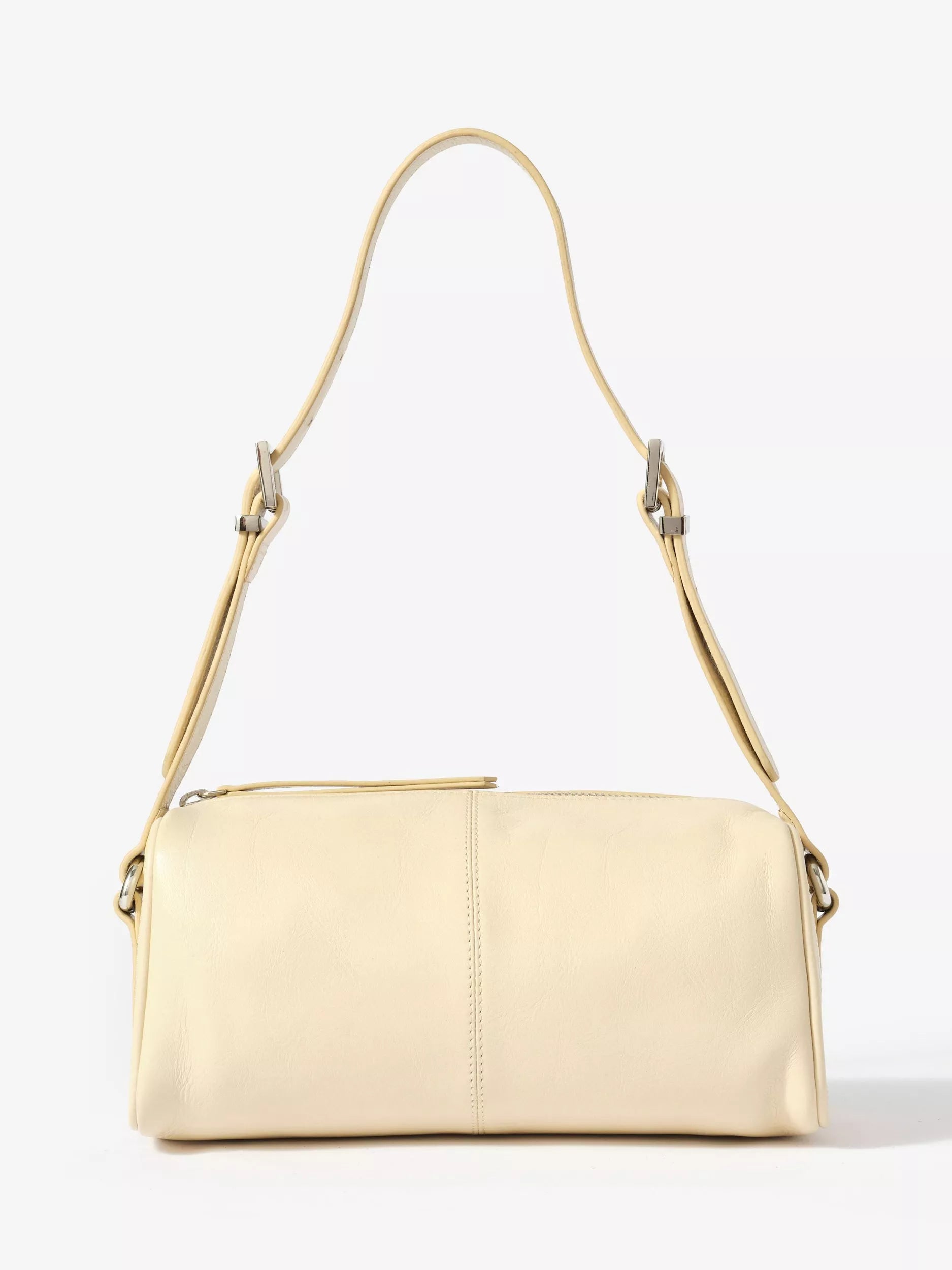 Mint Velvet pure leather shoulder bag yellow - British product