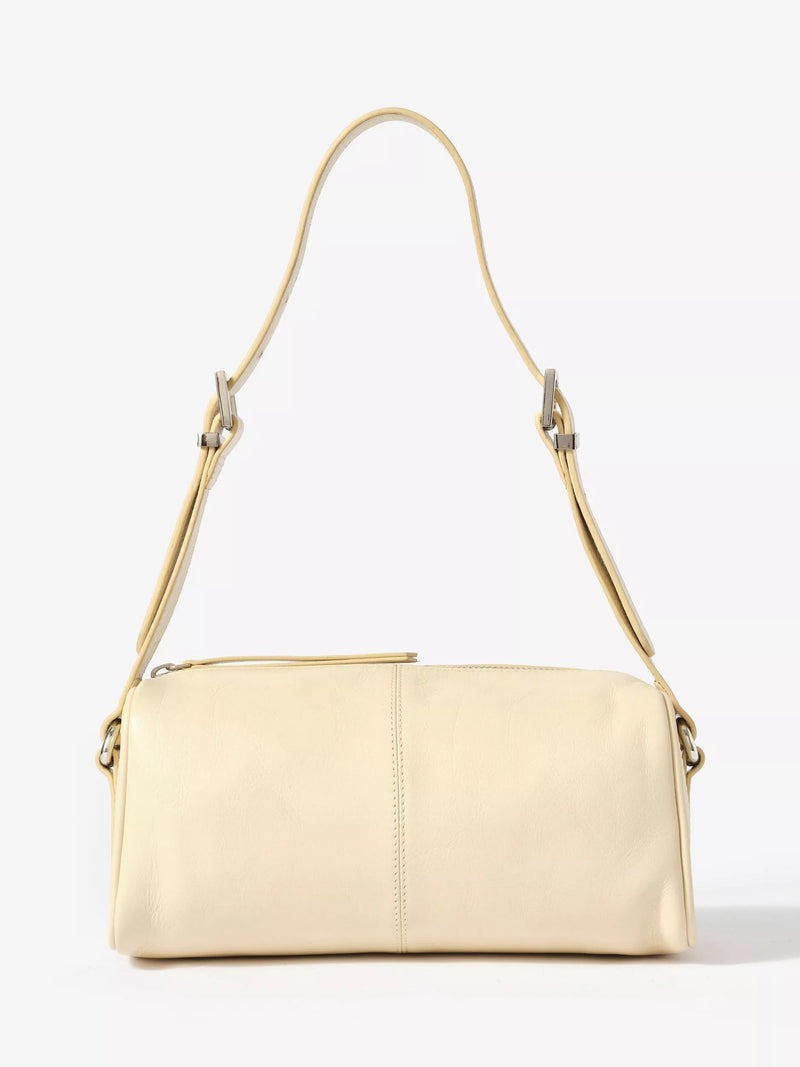 Mint Velvet pure leather shoulder bag yellow - British product