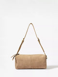 Mint Velvet Matilda pure suede shoulder bag natural - British product
