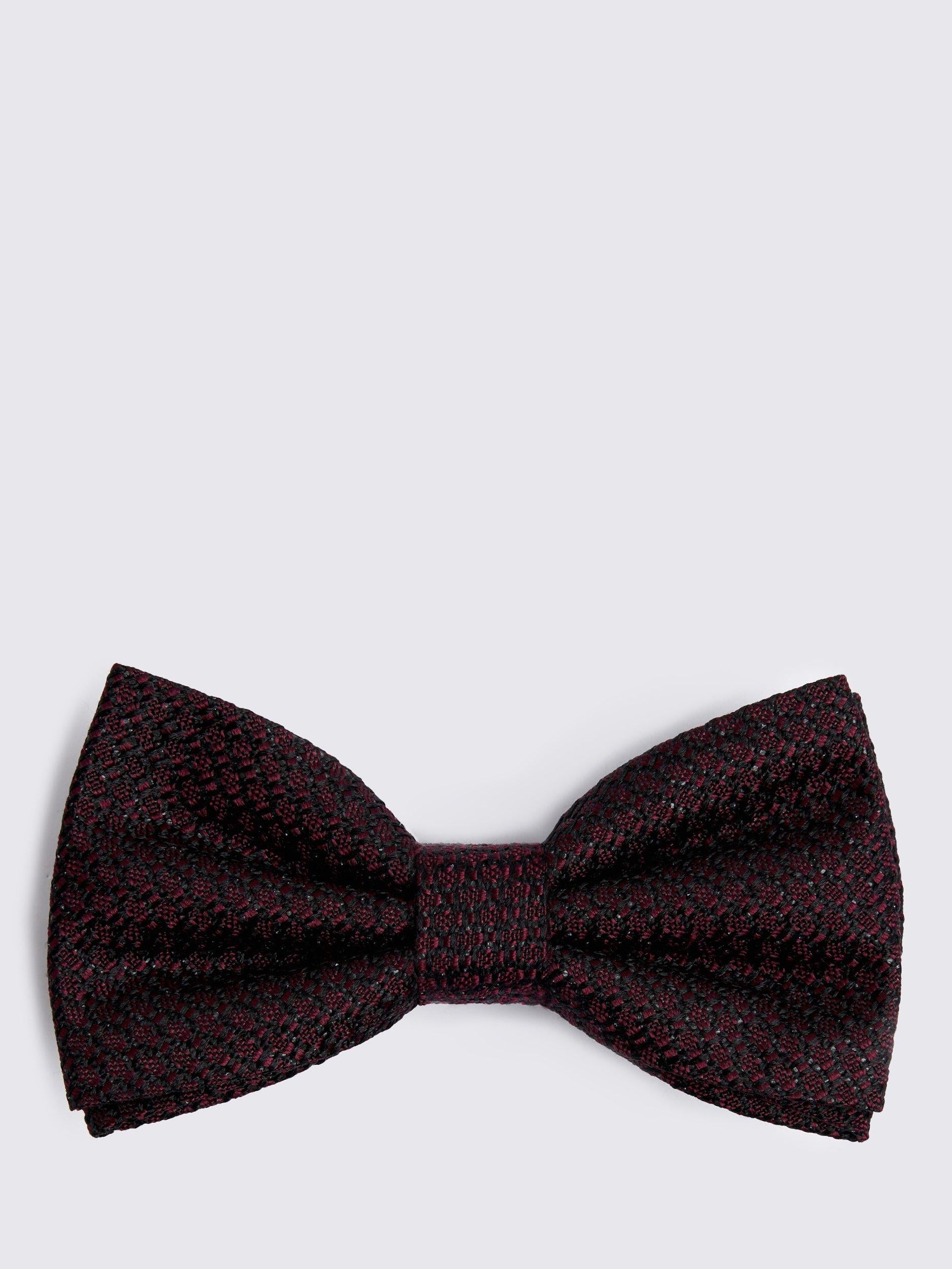 Moss silk grenadine bow tie, imported from the UK
