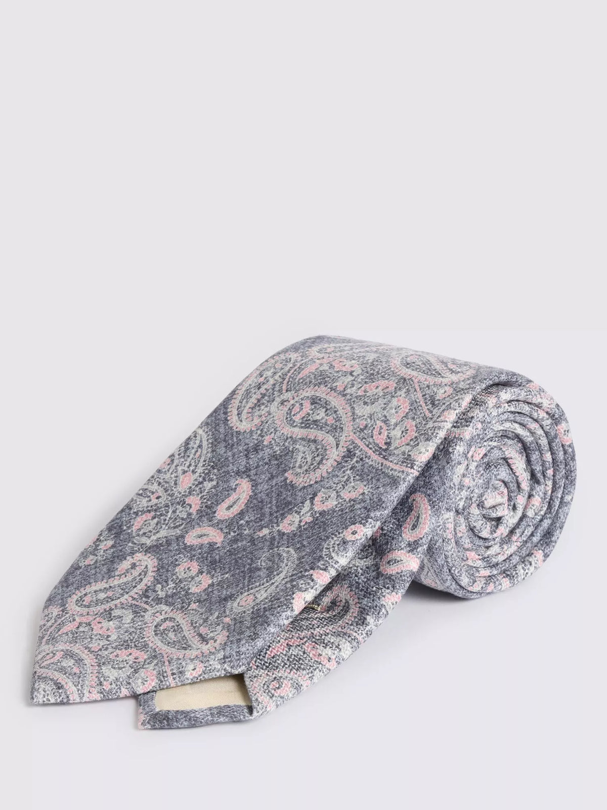 Moss Italian Silk Paisley Tie