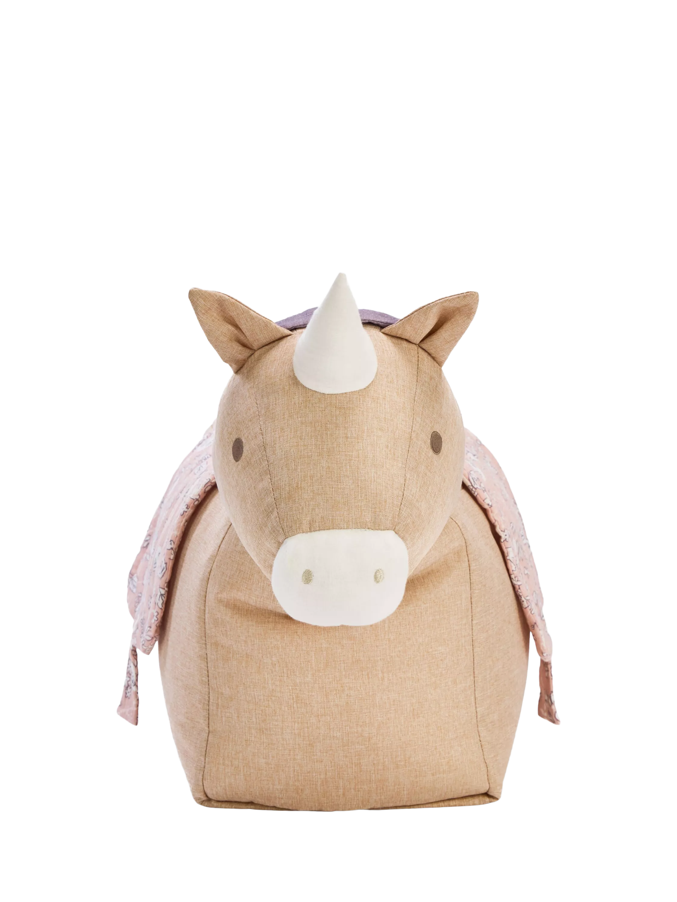Tutti Bambini Uma unicorn ride-on bean bag (British brand)