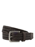 Hackett London braided leather belt 100% cow leather, UK version