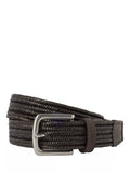 Hackett London Braided Leather Belt