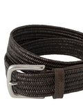 Hackett London braided leather belt 100% cow leather, UK version