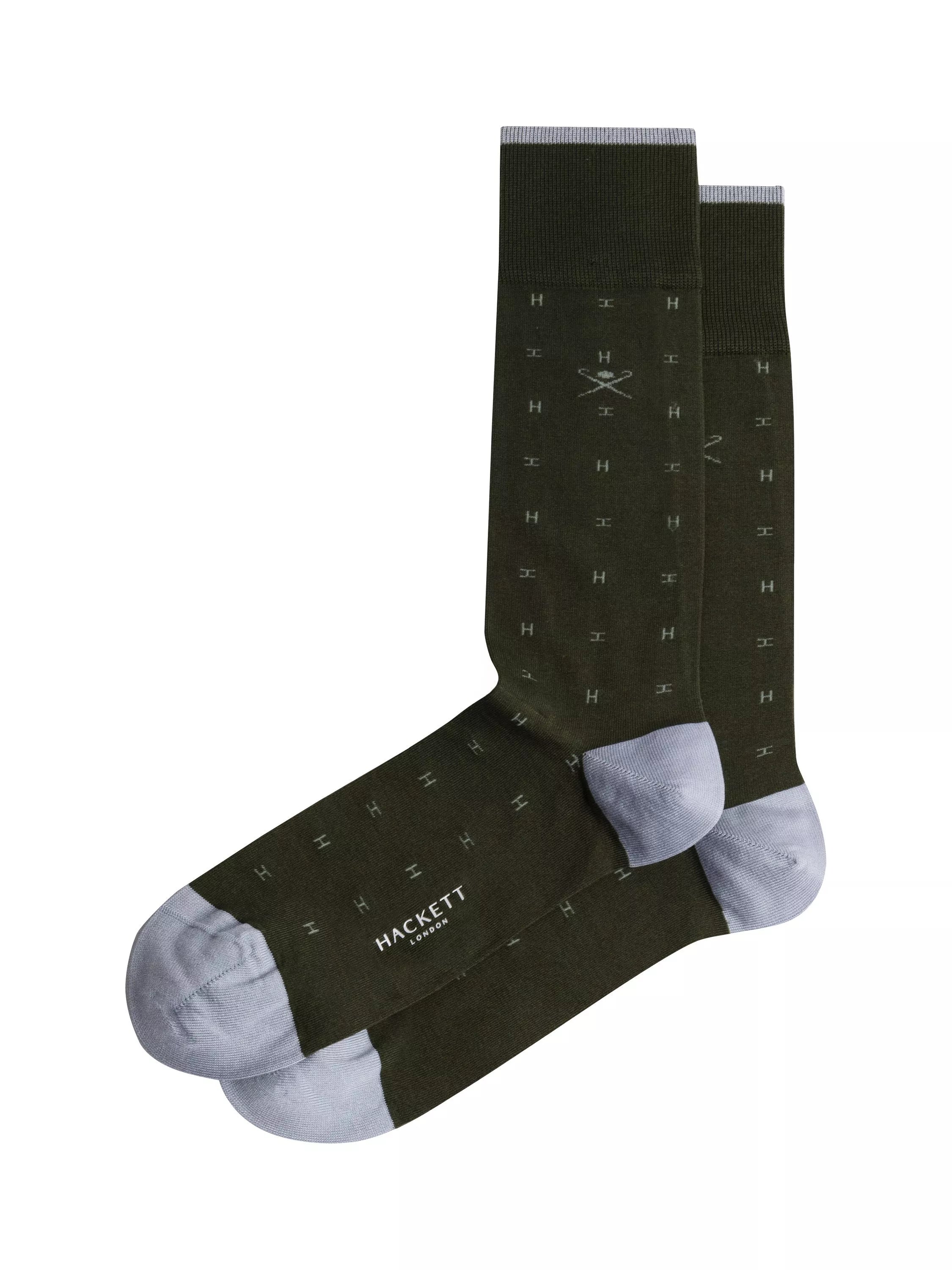 Hackett London Mercerised Cotton Crew Socks