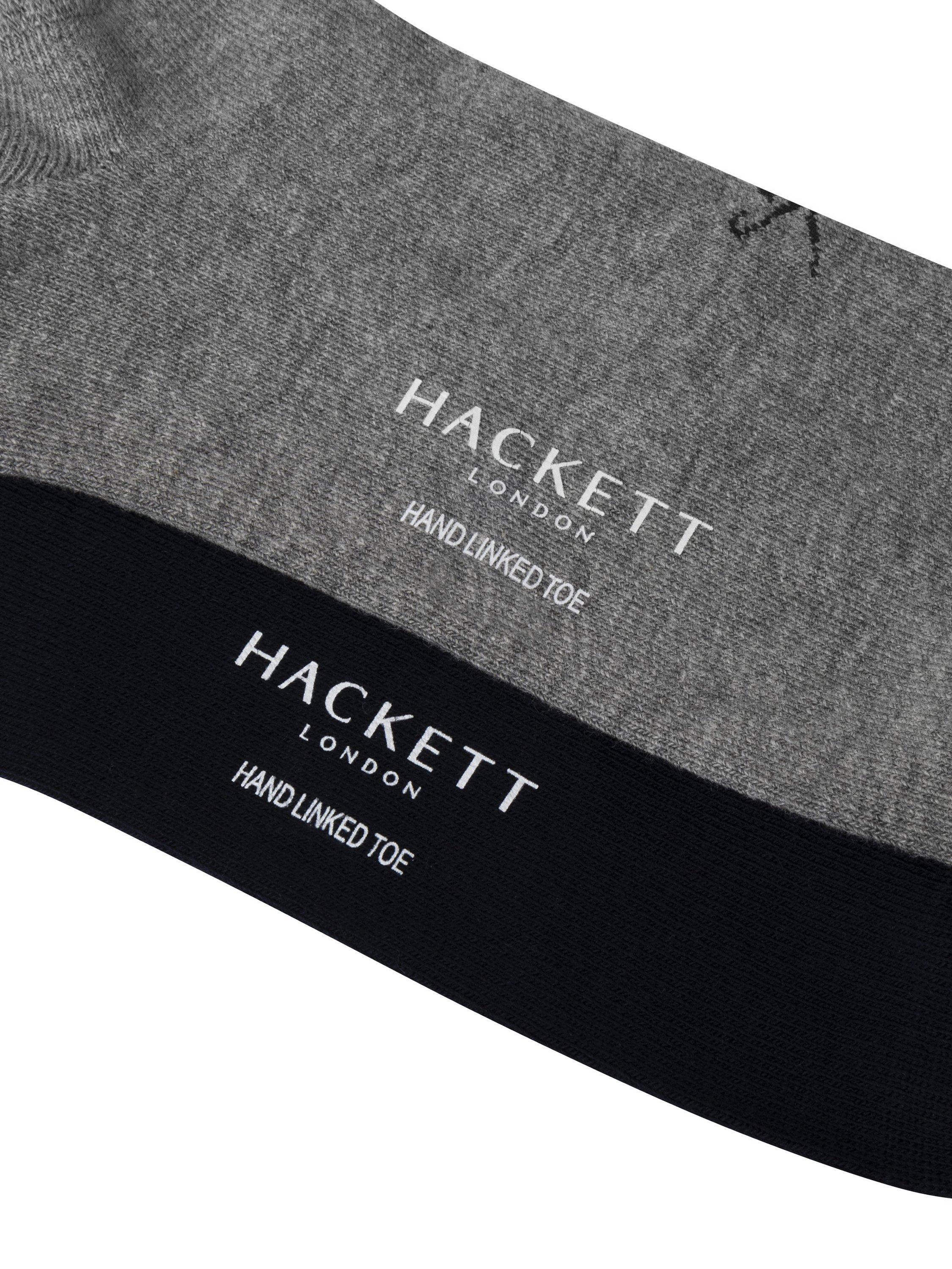 Hackett London trainer socks navy pack of 2, UK version