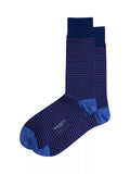 Hackett London Combed Jacquard Striped Crew Socks