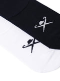 Hackett London trainer socks pack of 2 navy white - British product