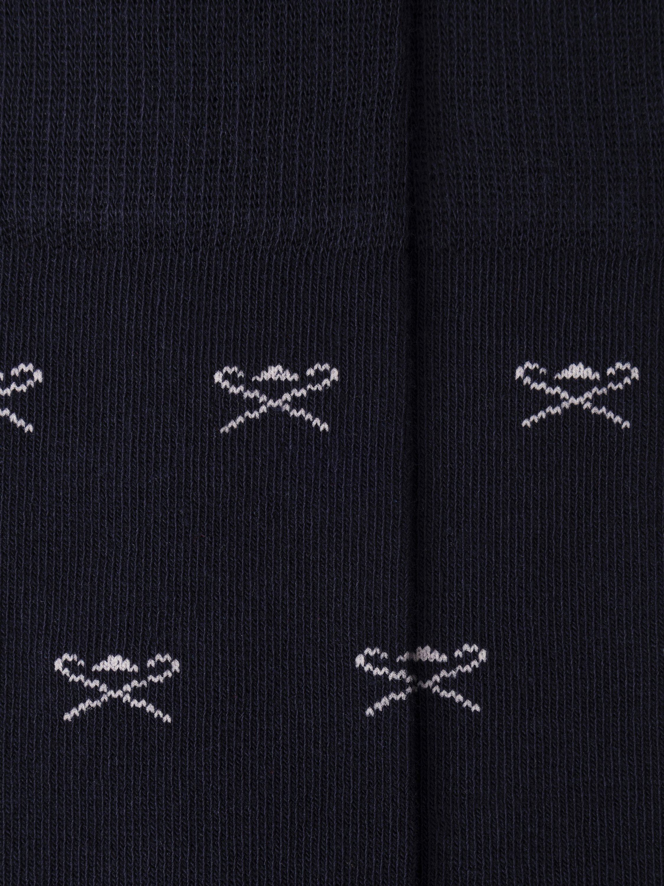 Hackett London logo cotton rich socks ink blue, imported from the UK
