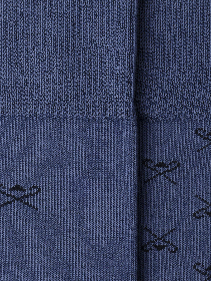 Hackett London ankle socks two-pack chambray blue, imported from the UK