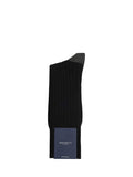 Hackett London merino wool blend crew socks black (British brand)