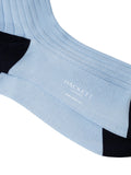 Hackett London solid colour logo cotton socks (British brand)