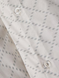 John Lewis geo cotton rich duvet cover set double (British brand)