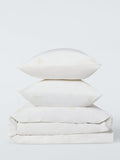 John Lewis duvet cover set palm print natural double, UK version