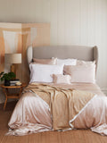Gingerlily mulberry silk fitted sheet double (British brand)