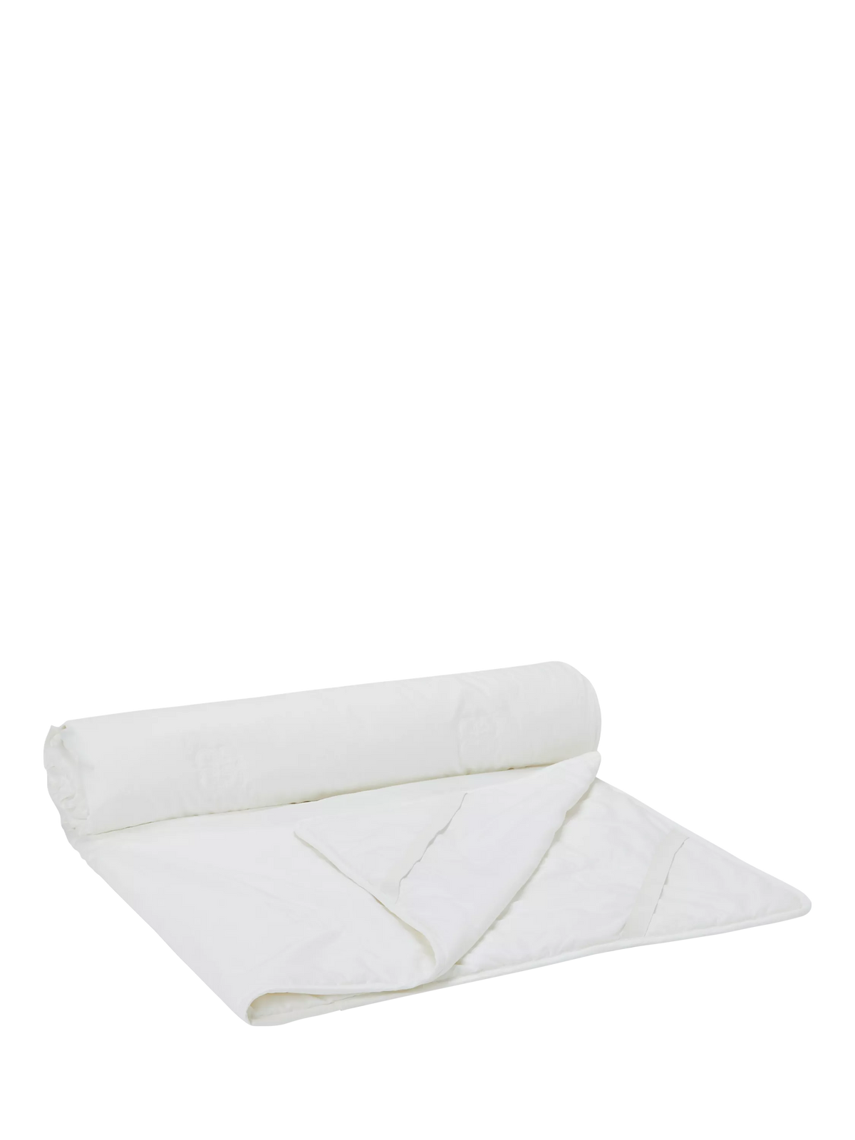 Gingerlily silk filled mattress protector White Double, imported from the UK